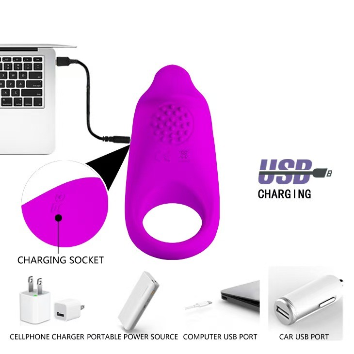 男性锁精充电振震动环男用持久阴茎套环防射夫妻高潮情