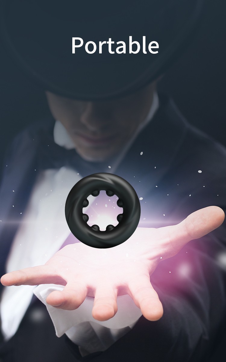 液态硅胶多点锁精环男用环穿戴液风车阻复环