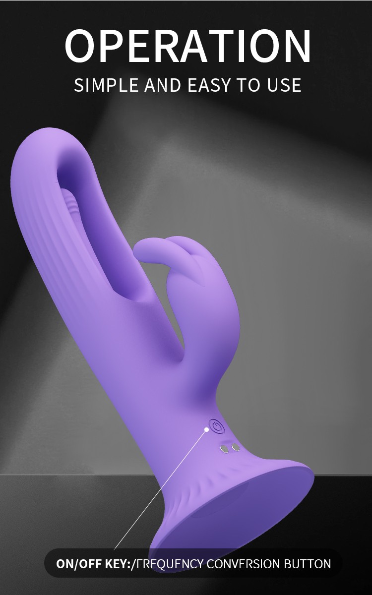 女上位自慰器吸盘式坐骑震动按摩棒磁吸充电插入体可舌舔女性工具舌舔震动棒BI-300096